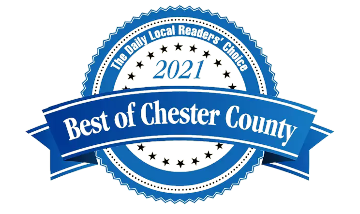 2021 Best of Chester County Award from the Daily Local News